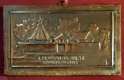 J.SZ Kápolna-XIII.sz. Székelyudvarhely iparművész falikép