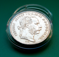 Ferenc József - ezüst 1 forint - 1879 - kapszulában
