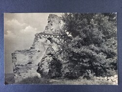 Régi képeslap Tihany Aszófő község Árpád kori templom romjai