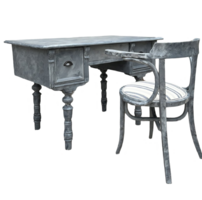 Provence Vintage íróasztal székkel
