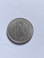 100  Dinár 1987 ( 2.)