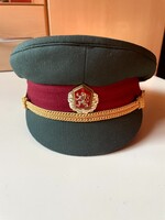 Eredeti csehszlovák díszegyenruha-sapka 1960-70-es évekEredeti, kiváló állapotban megőrzött csehszlo