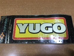 YUGO felirat,gyári új, eredeti csomagolásban