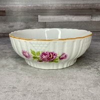 Zsolnay Pécs rózsás komatál