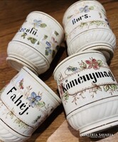 Fajansz Bonn fűszertartók