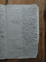 Ráckevei okirat 1852--ből, német nyelvű 2.