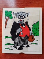 Retro Doktor Bubó 3d-s puzzle játék