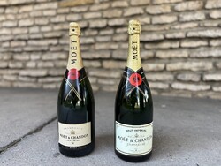 2x MOËT & CHANDON 1,5L Magnum DUMMY palack párban - Üres dekorációs palackok