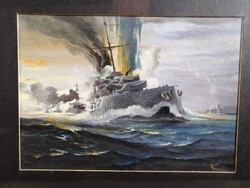 BISMARCK MIT ZWEI BEGLEITSCHIFFEN - MÁSODIK VILÁGHÁBORÚ - BISMARCK CSATAHAJÓ