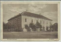 1945.- Kunszentmárton - városháza - képeslap