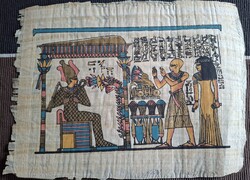 Egyiptomi papirusz képek.