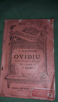1910.Vasile Alecsandri: Ovidius ROMÁN nyelvű antik könyv képek szerint Biblioteca pentru toti