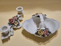 ENS gyertyatartó és asztalközép