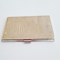 Az orosz Duma épületével díszített névjegykártyatartó