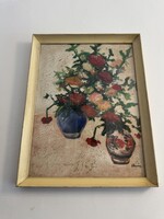 Schéner Mihály Virág Csendélet 60 X 80 cm