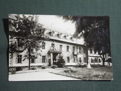Képeslap,Visegrád,Gizellatelep,szanatórium látkép,részlet, 1965-