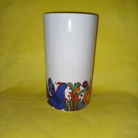 Régi,  " Villeroy & Boch  ( Acapulco  ).porcelán asztali váza, fakanál tartó.