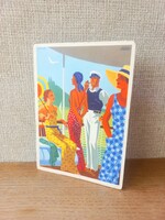 Art deco reklám Gönczi Gebhardt Tibor grafikájával