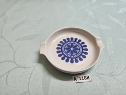 A1168 Alföldi kék mintás hamutál