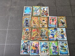 Lego Ninjago gyűjthető kártya 18 db egyben