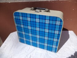 Uzsonnás kemping készlet, bőröndben, retro, ÚJ (5135)