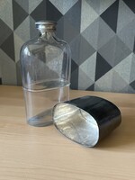 James Dixon & Sons kulacs ezüstözött pohárral