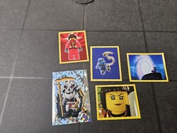 Lego matricás gyűjtőalbum 5 db matrica egyben