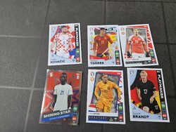 Match attax gyűjtőkártya 6 db egyben