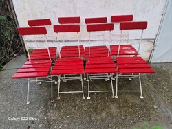 Régi kerti szék régi vendéglátós székek retro kerti székek