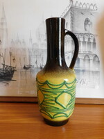 Veb Haldensleben mid century kerámia váza 28.5 cm