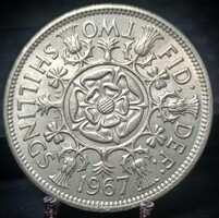 Egyesült Királyság 2 Schilling (Florin), 1967 C12B5