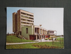 Képeslap,Zánka,úttörőváros,posta látkép,részlet, 1978-