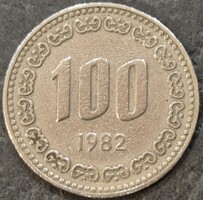 Dél-Korea 100 Won, 1982.