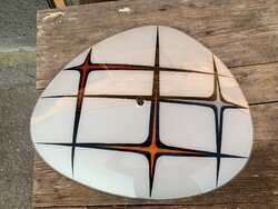 Vintage Glass Plate Wall Light from Designfornication, 1956 , NaPako Czechoslovakia Brusseles EXPO58