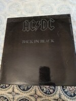 AC DC Back in black - bakelit lemez LP