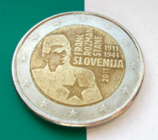 Szlovénia - 2 euro emlékérme - 2011 - Franc Rozman – Stane születése - 100. Évforduló