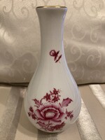 Herendi Nanking bouquet váza 16 cm