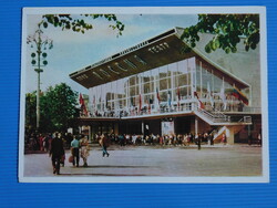 Szovjet képeslapon a "Rosszija" mozi / filmszínház - Moszkva 1962.