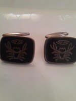 Mandzsetta pár  fekete Rák