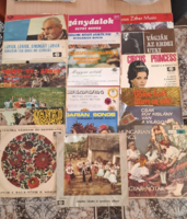Bakelit lemez cigány dalok, betyár dalok