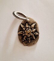 Vintage nagyméretű havasi gyopar mintás medal
