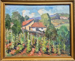 Radnai József / Tokaji szőllősdombok