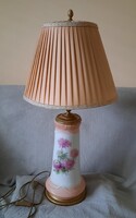 Vintage asztali lámpa Hüttl porcelángyár 1903-tól