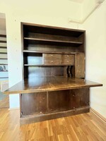 Bauhaus sítlusú íróasztal és könyvespolc egyben