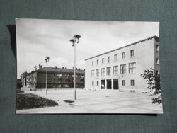 Képeslap,Zalaegerszeg,művelődési ház látkép,részlet, 1965-