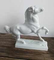Herendi porcelán ágaskodó ló!