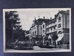 Régi képeslap Bártfafürdő - Bardejovské Kúpele - 1938