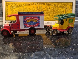 Corgi Bryant and Mays Thornycroft and Ford Model T angol autók