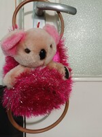 Csillogó alkalmi kistáska kislánynak koala macival