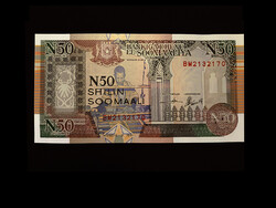 UNC - 50 SHILIN - SZOMÁLIA - 1991-BŐL